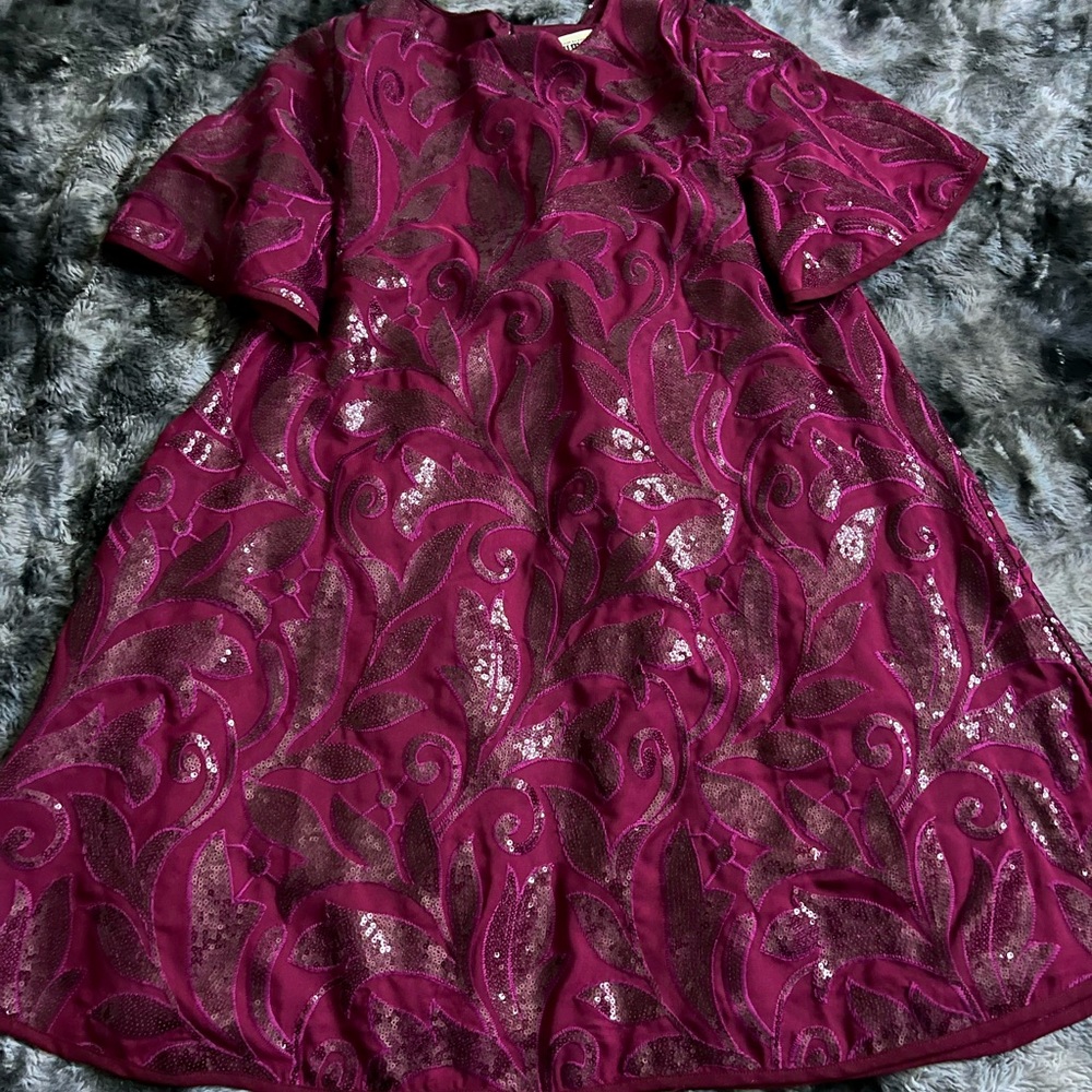 Show Me Your MuMu Magenta Sequin Mini Dress!